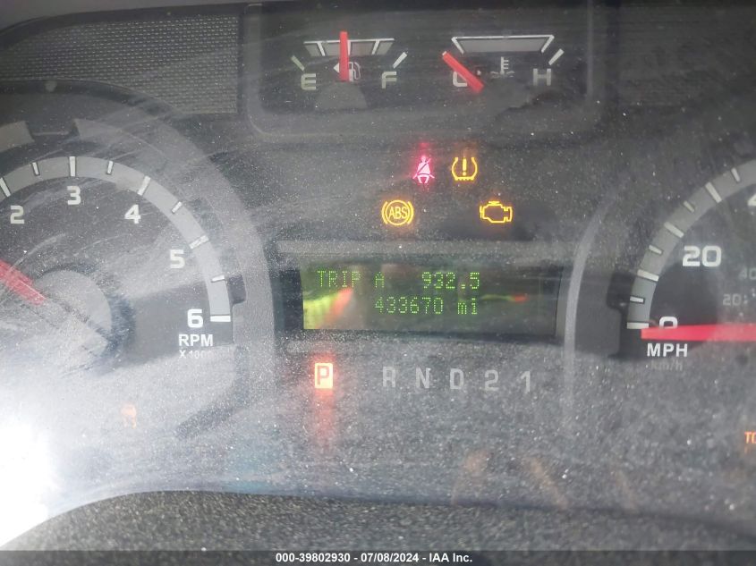 2012 Ford E-250 Commercial VIN: 1FTNS2EL3CDB06731 Lot: 39802930