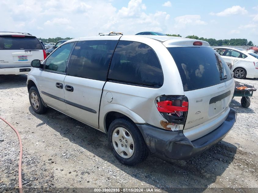 2003 Dodge Caravan Se VIN: 1D8GP25333B190363 Lot: 39802935