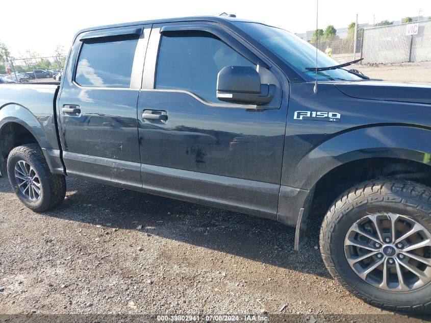 2018 Ford F-150 Xl VIN: 1FTEW1EBXJKE20231 Lot: 39802941