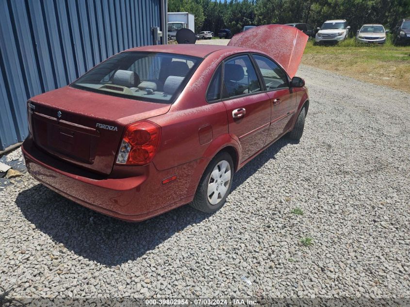 KL5JD56Z46K293707 | 2006 SUZUKI FORENZA