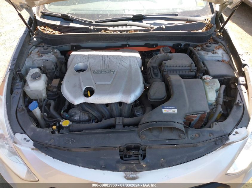 2013 Hyundai Sonata Hybrid Limited VIN: KMHEC4A49DA097961 Lot: 39802960