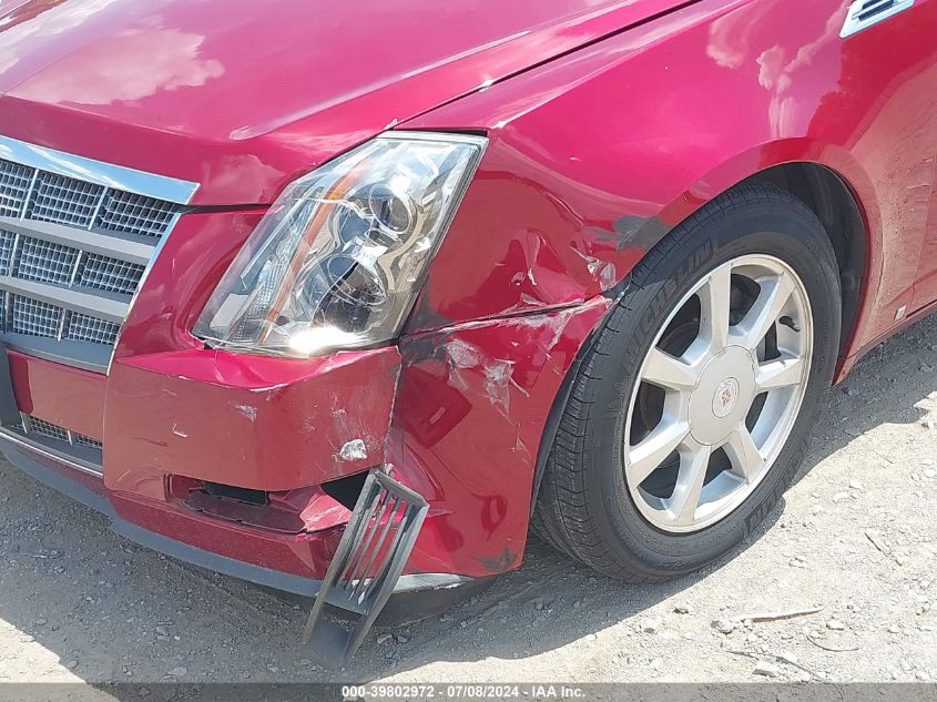 2008 Cadillac Cts Standard VIN: 1G6DR57V180190850 Lot: 39802972