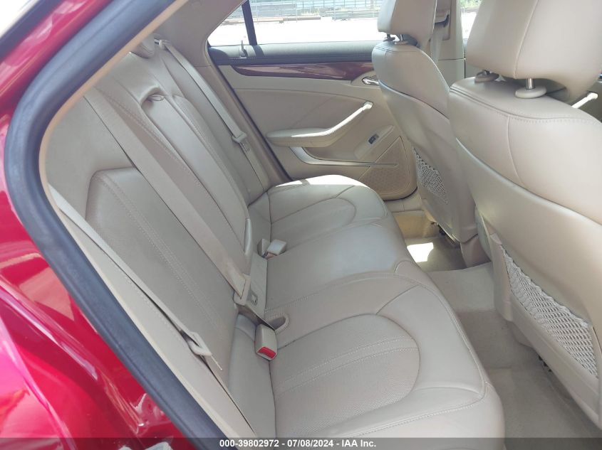 2008 Cadillac Cts Standard VIN: 1G6DR57V180190850 Lot: 39802972