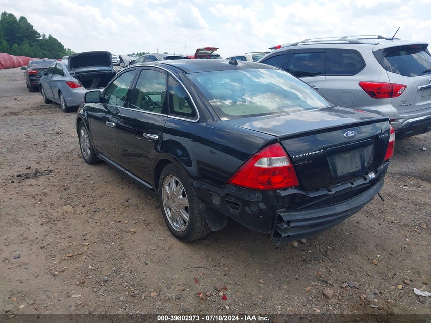 2007 Ford Five Hundred Limited VIN: 1FAHP251X7G147008 Lot: 39802973