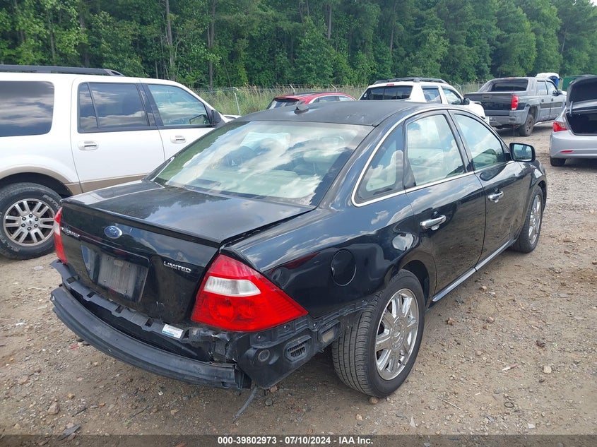 2007 Ford Five Hundred Limited VIN: 1FAHP251X7G147008 Lot: 39802973
