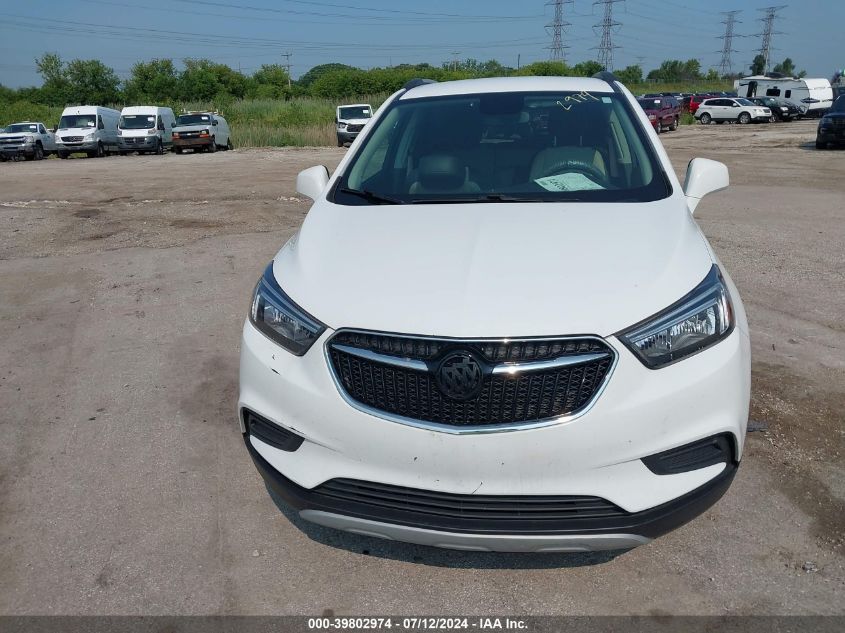 2021 Buick Encore Preferred VIN: KL4CJESB5MB345566 Lot: 39802974