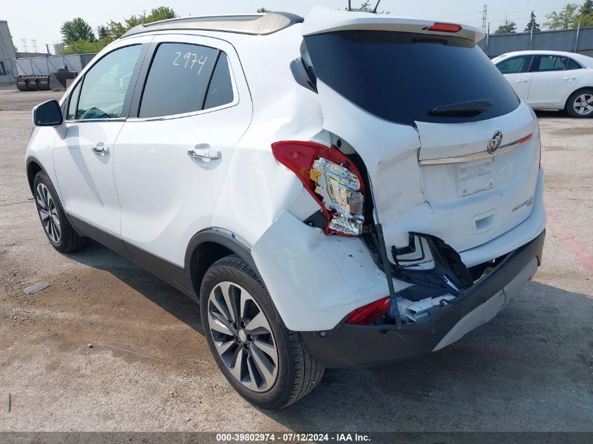 2021 Buick Encore Preferred VIN: KL4CJESB5MB345566 Lot: 39802974