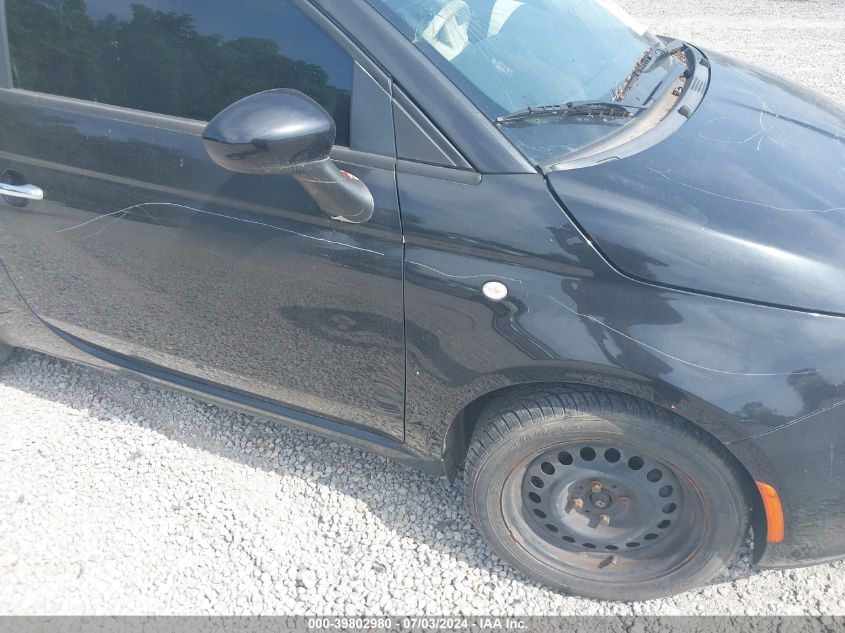 2012 Fiat 500 Pop VIN: 3C3CFFAR2CT330214 Lot: 39802980