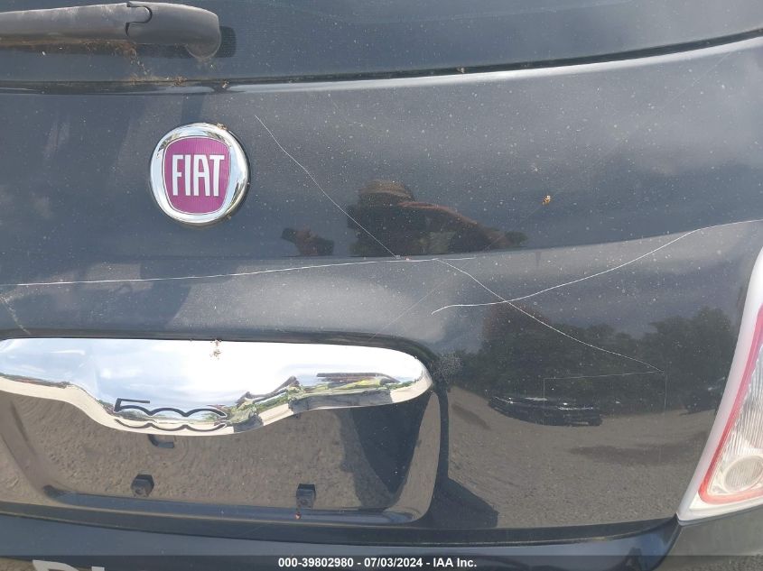 2012 Fiat 500 Pop VIN: 3C3CFFAR2CT330214 Lot: 39802980