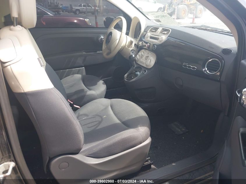 2012 Fiat 500 Pop VIN: 3C3CFFAR2CT330214 Lot: 39802980