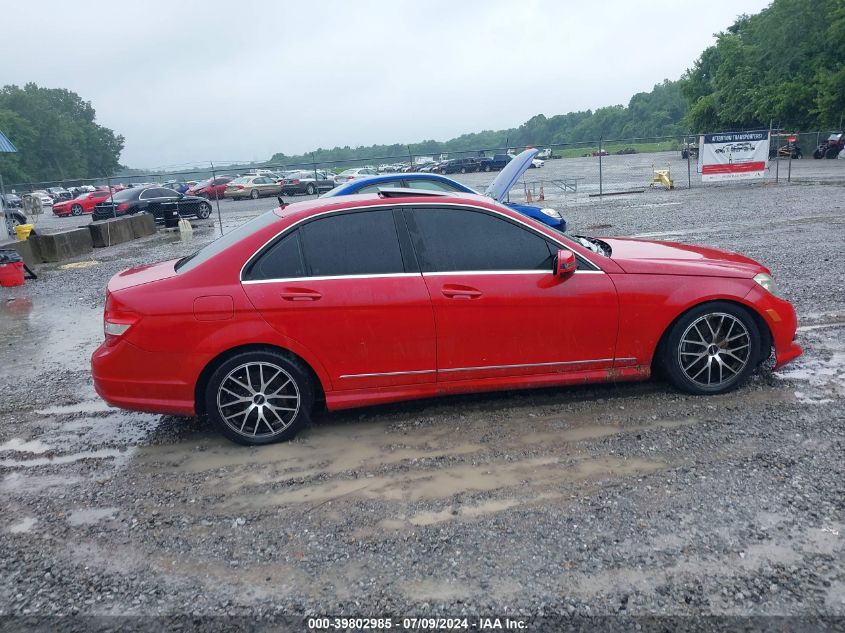 2010 Mercedes-Benz C-Class C 300 Sport/Luxury 4Matic VIN: WDDGF8BB4AR101474 Lot: 39802985