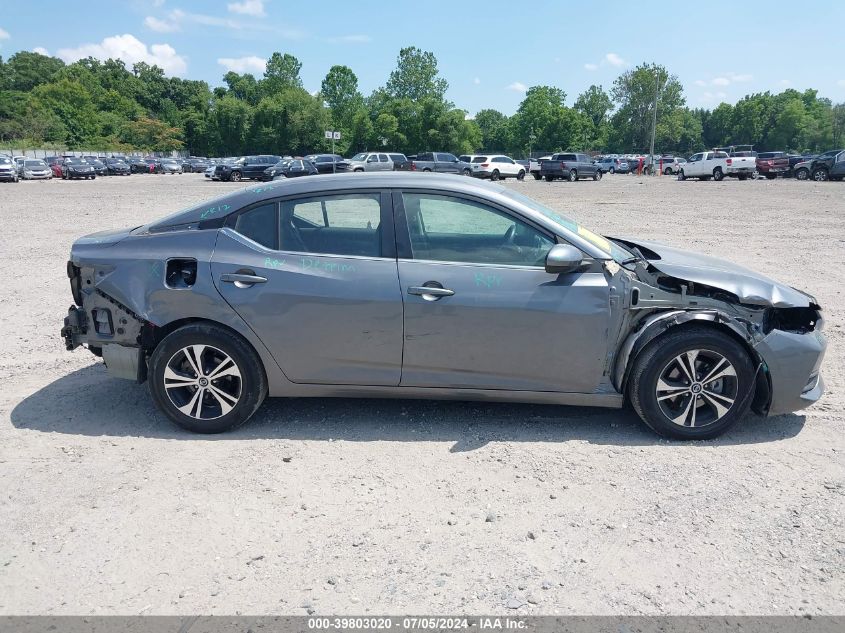 2023 Nissan Sentra Sv Xtronic Cvt VIN: 3N1AB8CV9PY260436 Lot: 39803020