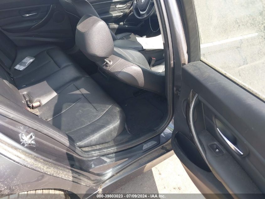 2012 BMW 328I VIN: WBA3A5C59CF256893 Lot: 39803023