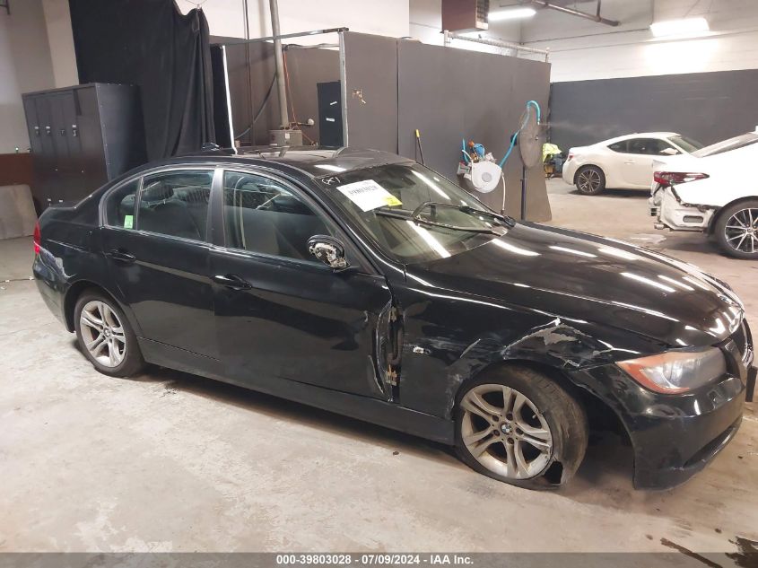 2008 BMW 328Xi VIN: WBAVC93588K041644 Lot: 39803028