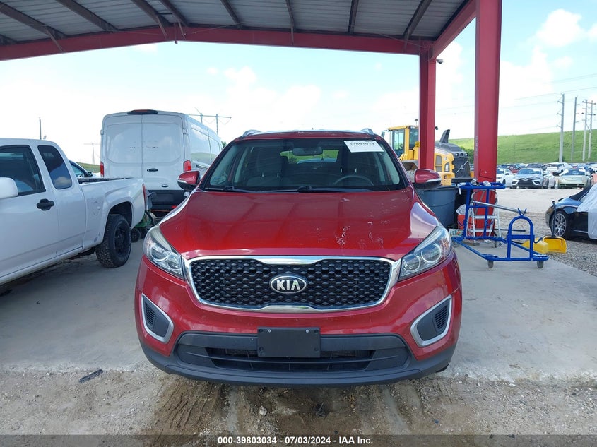 2017 Kia Sorento 3.3L Lx VIN: 5XYPGDA51HG248016 Lot: 39803034