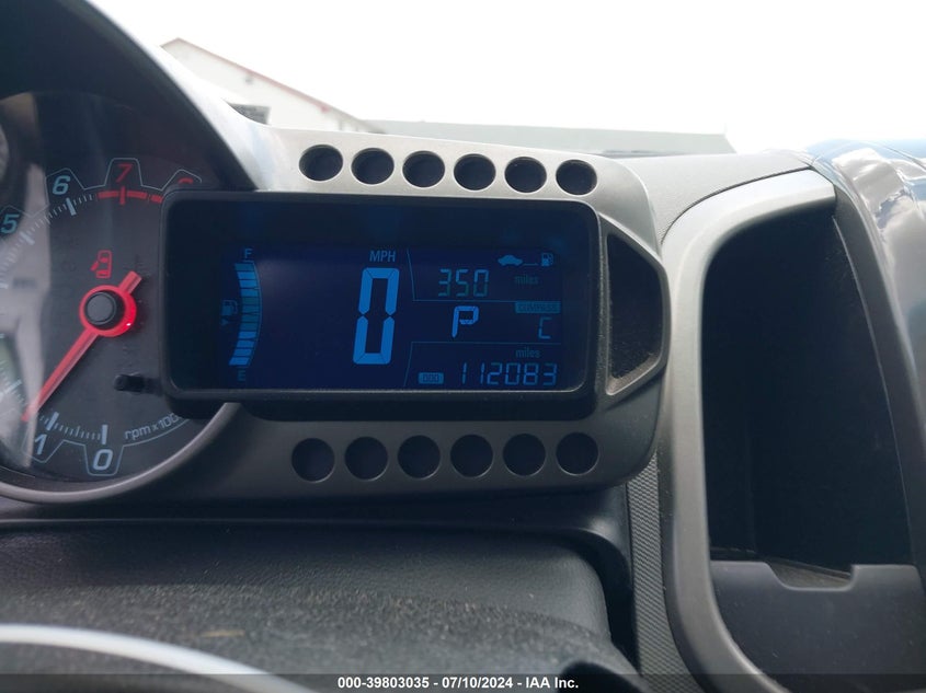 2015 Chevrolet Sonic Ltz Auto VIN: 1G1JE6SB2F4167607 Lot: 39803035