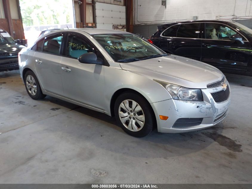 2013 Chevrolet Cruze Ls Auto VIN: 1G1PA5SG8D7102834 Lot: 39803056