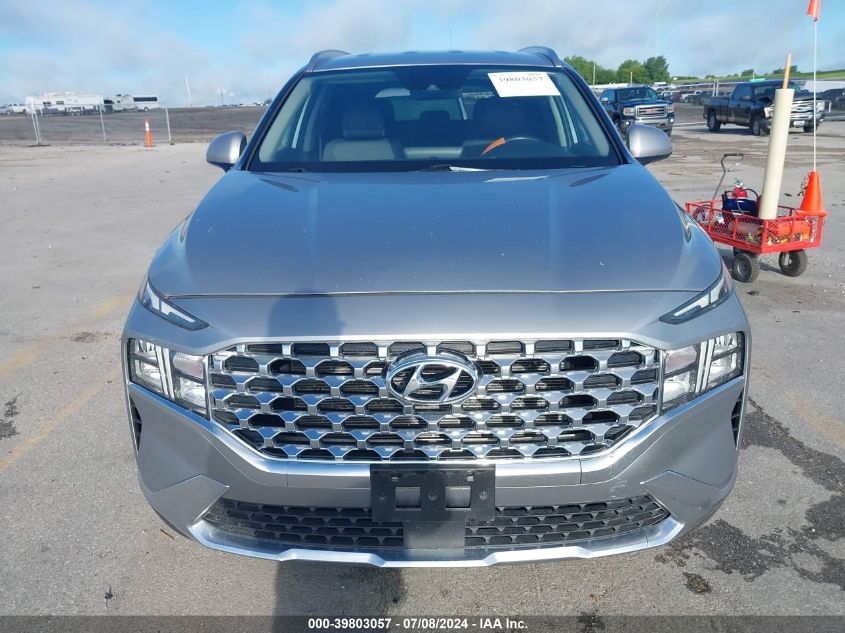 2021 Hyundai Santa Fe Sel VIN: 5NMS2DAJ0MH368685 Lot: 39803057