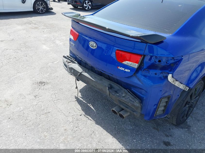 2012 Kia Forte Koup Sx VIN: KNAFW6A30C5499164 Lot: 39803071