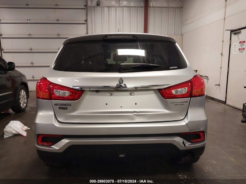 2018 Mitsubishi Outlander Sport 2.0 Le VIN: JA4AR3AU1JZ029981 Lot: 39803075