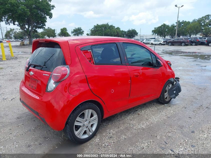 2015 Chevrolet Spark Ls Cvt VIN: KL8CB6S97FC797885 Lot: 39803083