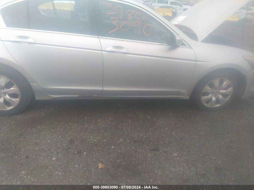 2010 Honda Accord 2.4 Ex VIN: 1HGCP2F76AA162513 Lot: 39803090