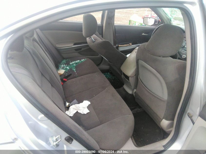 2010 Honda Accord 2.4 Ex VIN: 1HGCP2F76AA162513 Lot: 39803090