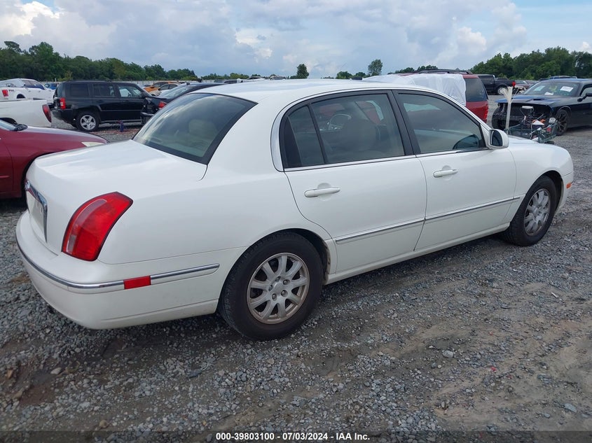 2008 Kia Amanti VIN: KNALD125X85156235 Lot: 39803100