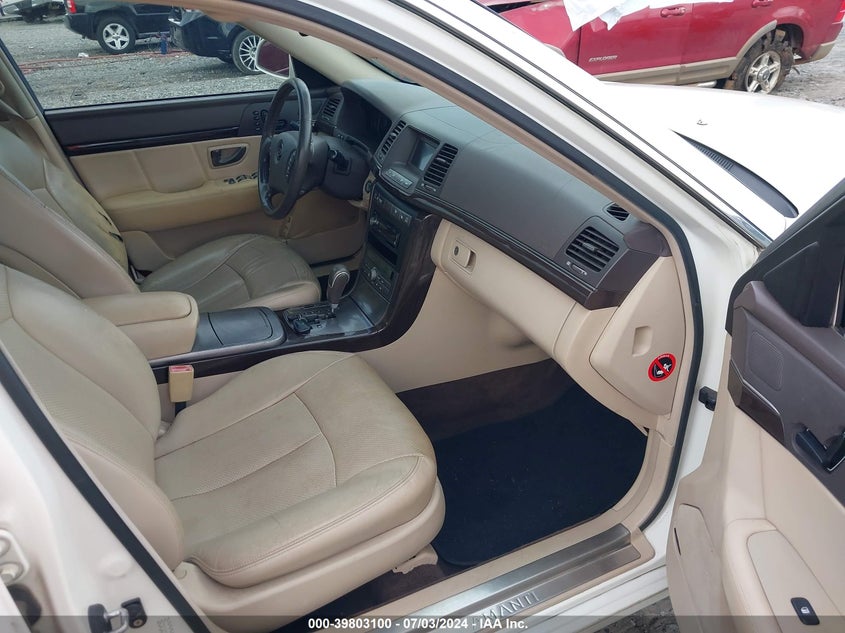 2008 Kia Amanti VIN: KNALD125X85156235 Lot: 39803100