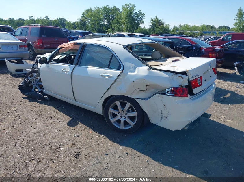 2005 Acura Tsx VIN: JH4CL96995C030438 Lot: 39803102