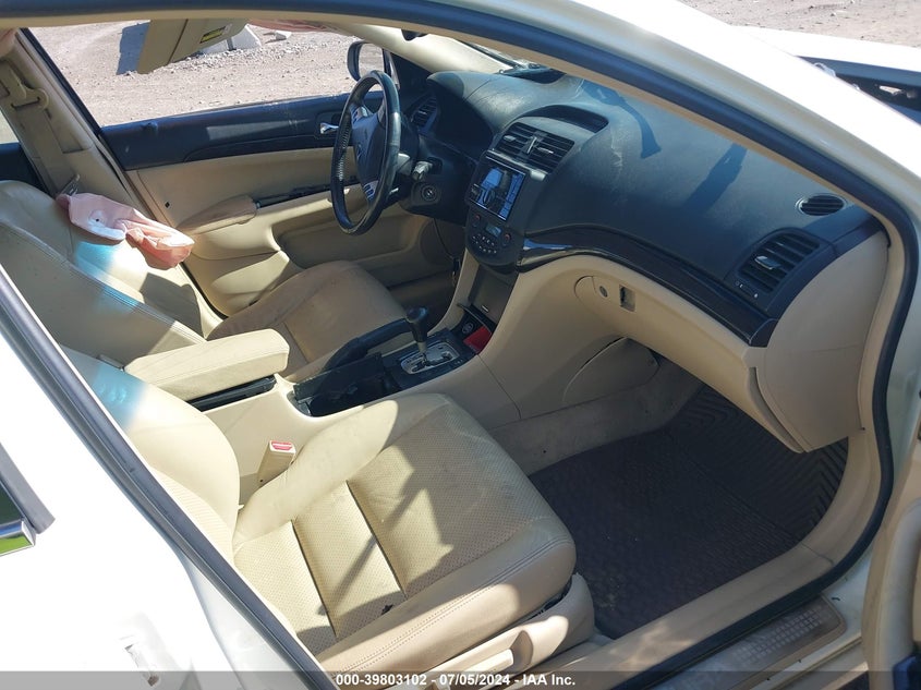 2005 Acura Tsx VIN: JH4CL96995C030438 Lot: 39803102