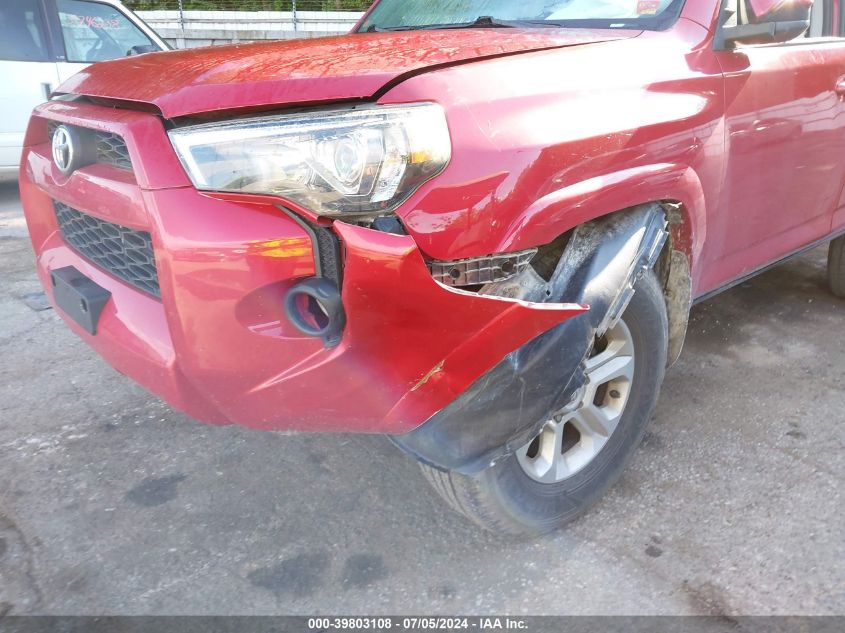 2015 Toyota 4Runner Sr5 VIN: JTEBU5JR5F5274471 Lot: 39803108