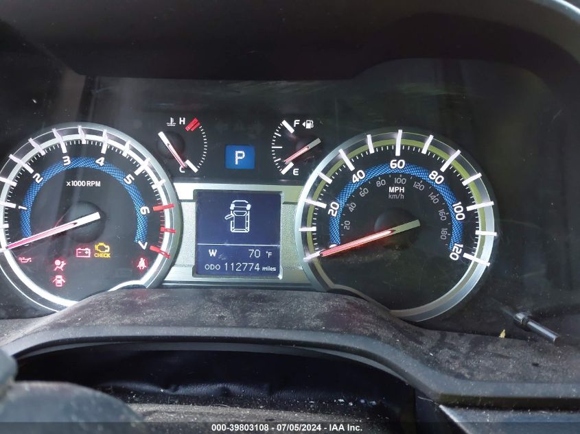 2015 Toyota 4Runner Sr5 VIN: JTEBU5JR5F5274471 Lot: 39803108