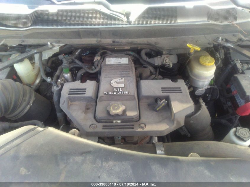 2020 Ram 3500 Tradesman 4X4 8' Box VIN: 3C63RRGL9LG210160 Lot: 39803110