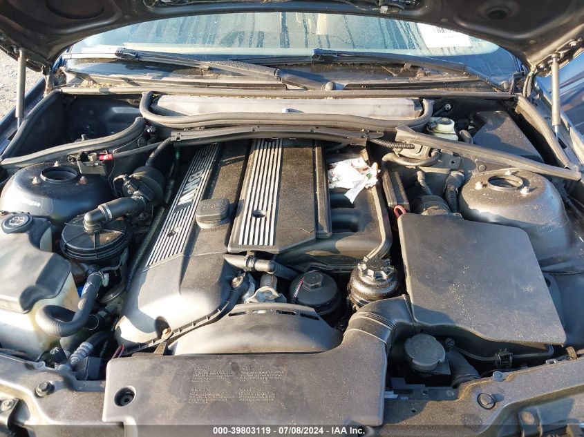 2003 BMW 325I VIN: WBAET37423NJ39266 Lot: 39803119