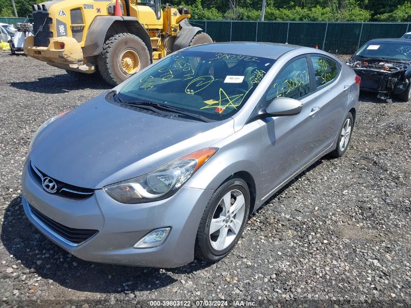 2012 Hyundai Elantra Gls (Ulsan Plant) VIN: KMHDH4AEXCU194508 Lot: 39803122