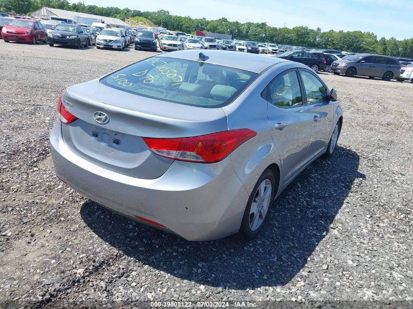 2012 Hyundai Elantra Gls (Ulsan Plant) VIN: KMHDH4AEXCU194508 Lot: 39803122