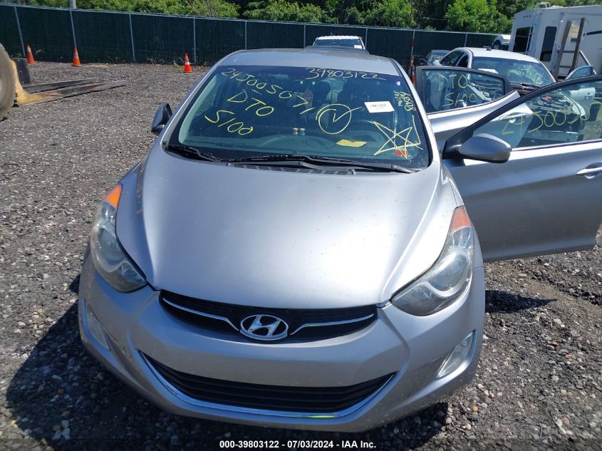 2012 Hyundai Elantra Gls (Ulsan Plant) VIN: KMHDH4AEXCU194508 Lot: 39803122