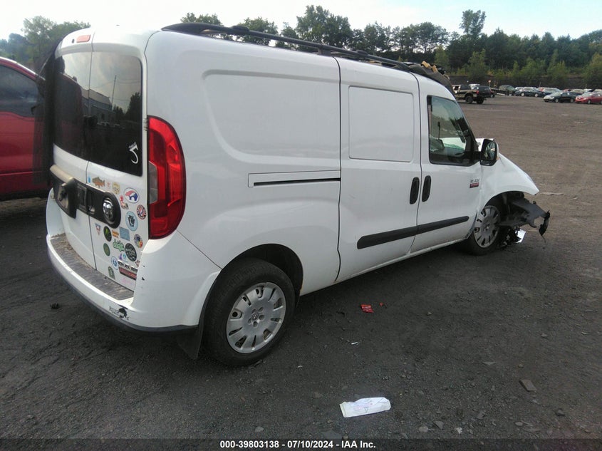 2015 Ram Promaster City Tradesman Slt VIN: ZFBERFBT6F6A71656 Lot: 39803138