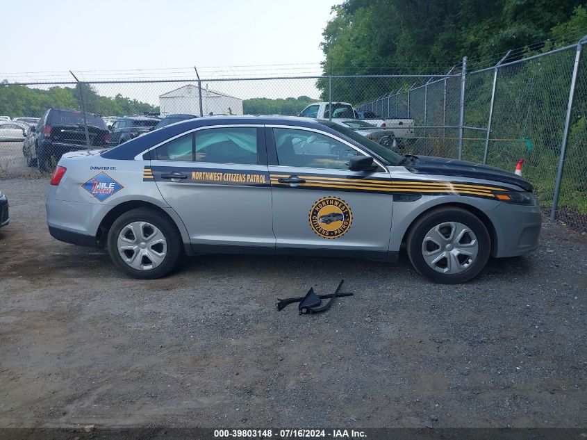 2019 Ford Police Interceptor VIN: 1FAHP2MKXKG108275 Lot: 39803148