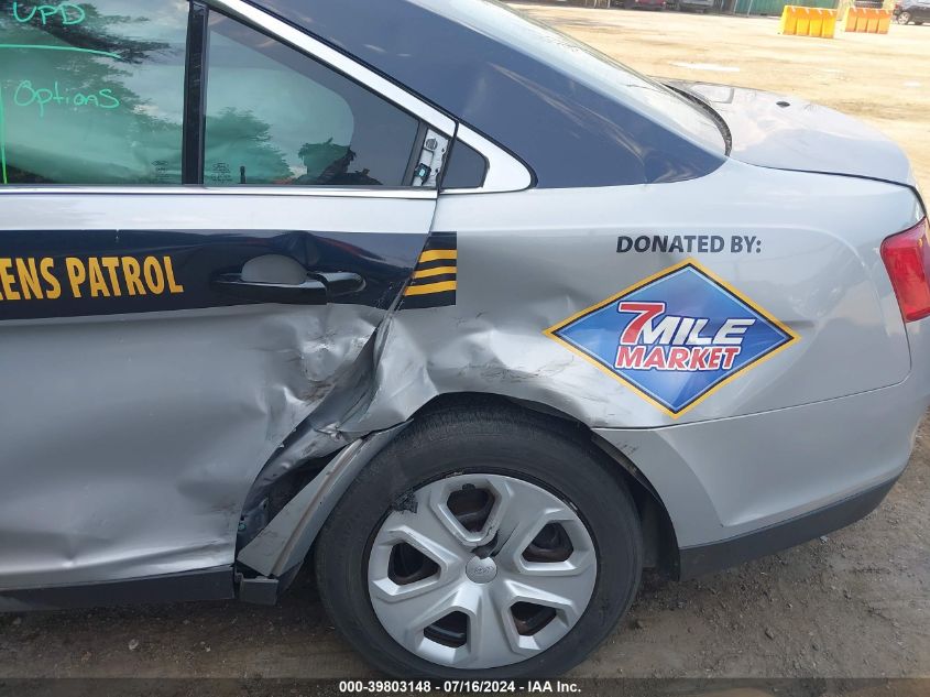 2019 Ford Police Interceptor VIN: 1FAHP2MKXKG108275 Lot: 39803148