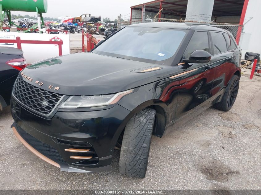 2018 Land Rover Range Rover Velar P250 Se R-Dynamic VIN: SALYL2RX2JA727912 Lot: 40697181