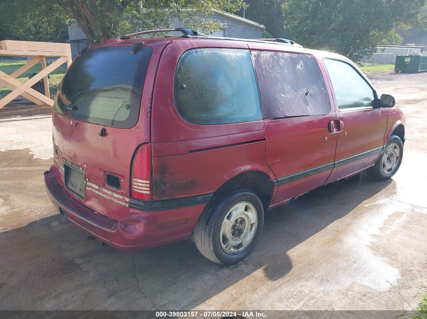 1993 Mercury Villager VIN: 4M2DV11W0PDJ14041 Lot: 39803157