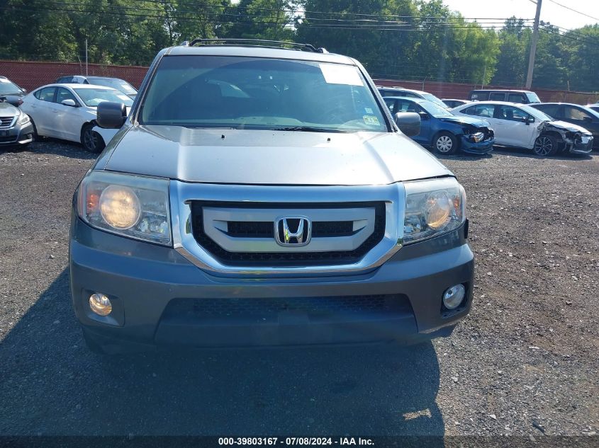 2010 Honda Pilot Touring VIN: 5FNYF4H83AB025996 Lot: 39803167