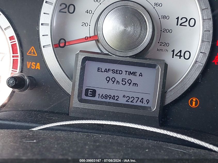 2010 Honda Pilot Touring VIN: 5FNYF4H83AB025996 Lot: 39803167