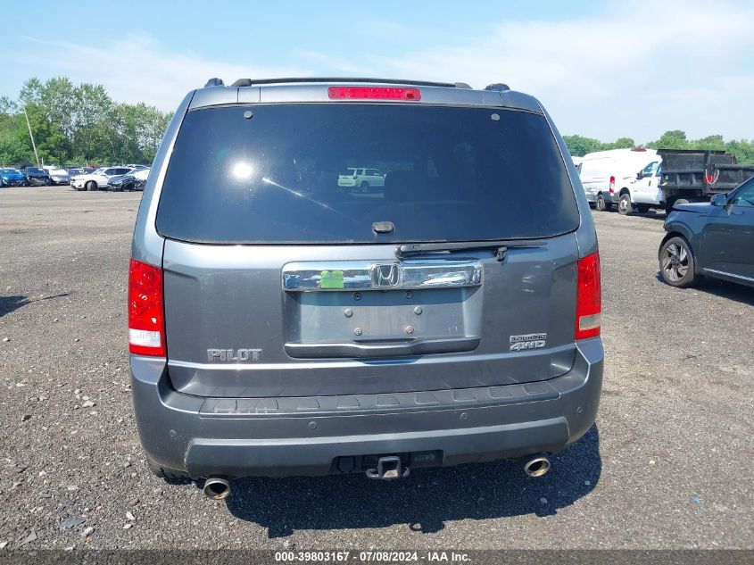 2010 Honda Pilot Touring VIN: 5FNYF4H83AB025996 Lot: 39803167