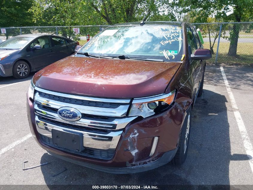 2012 Ford Edge Sel VIN: 2FMDK4JC5CBA36437 Lot: 39803170