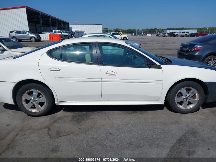 2005 Pontiac Grand Prix Gt VIN: 2G2WS522551189096 Lot: 39803174