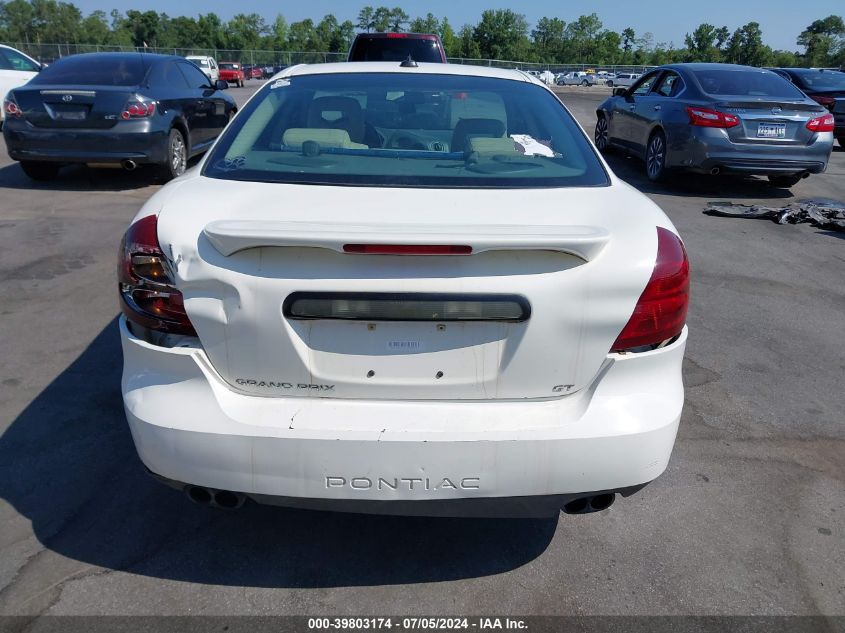 2005 Pontiac Grand Prix Gt VIN: 2G2WS522551189096 Lot: 39803174