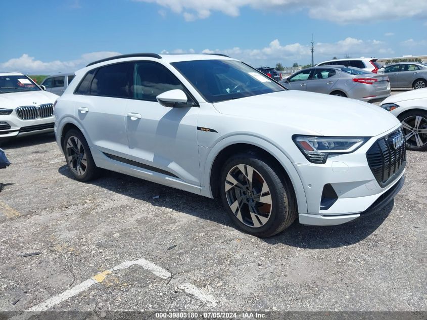 2022 Audi E-Tron Premium Quattro VIN: WA1AAAGE1NB002712 Lot: 39803180